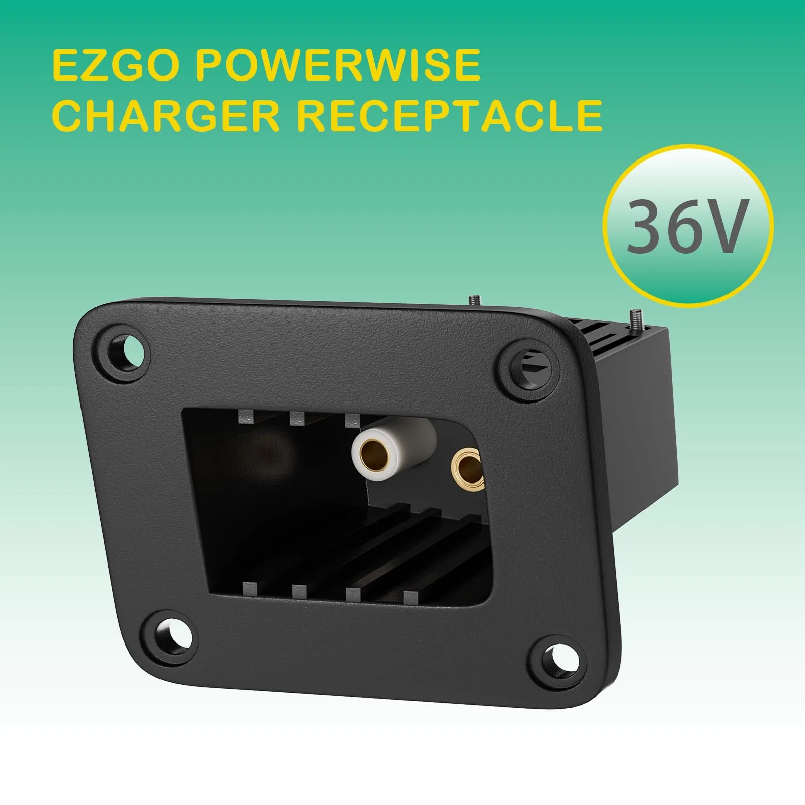 FIXHAWK 36V E-Z-GO Charger Receptacle FK-0051 image 3