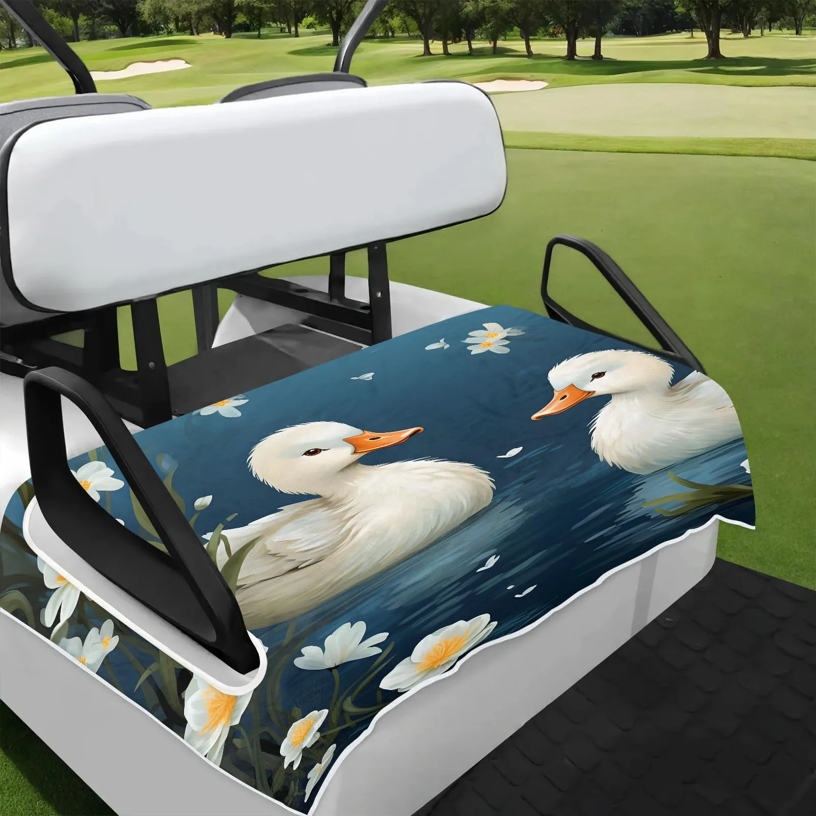 Tiveruda Golf Cart Seat Cover Blanket, 51 x 31 in
