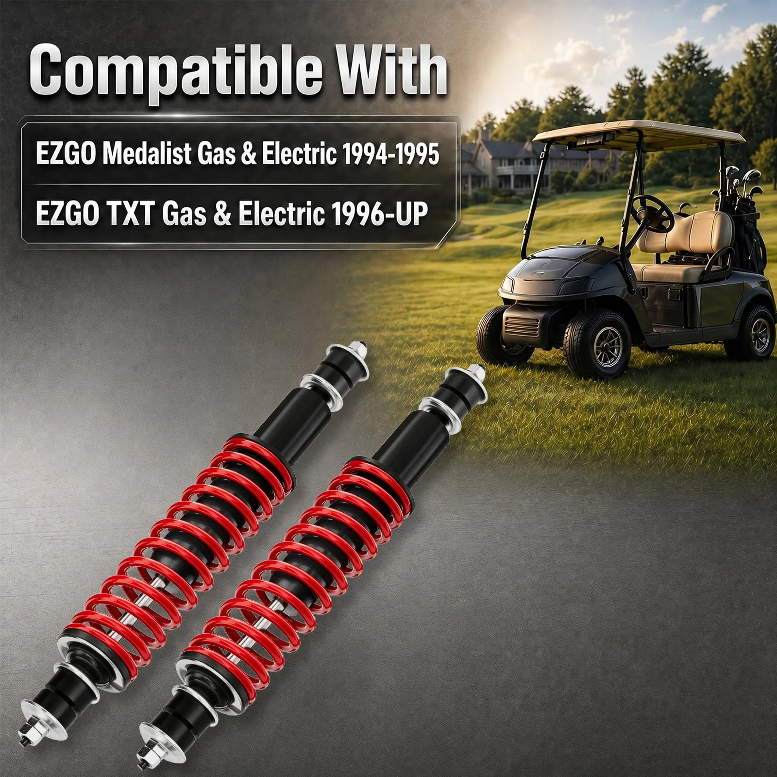 Vaccitect Shocks for E-Z-GO TXT & Medalist 1994-Up image 2