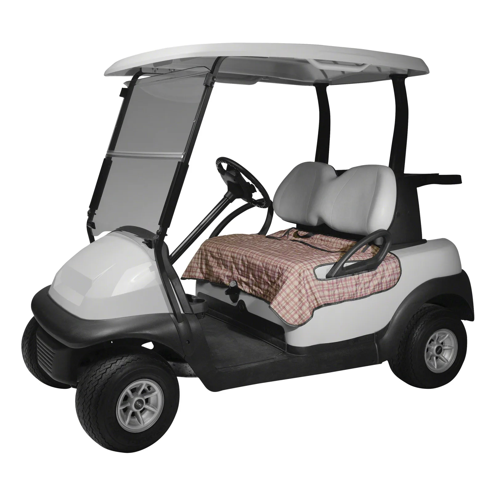 Classic Accessories Heritage Plaid Golf Cart Seat Blanket