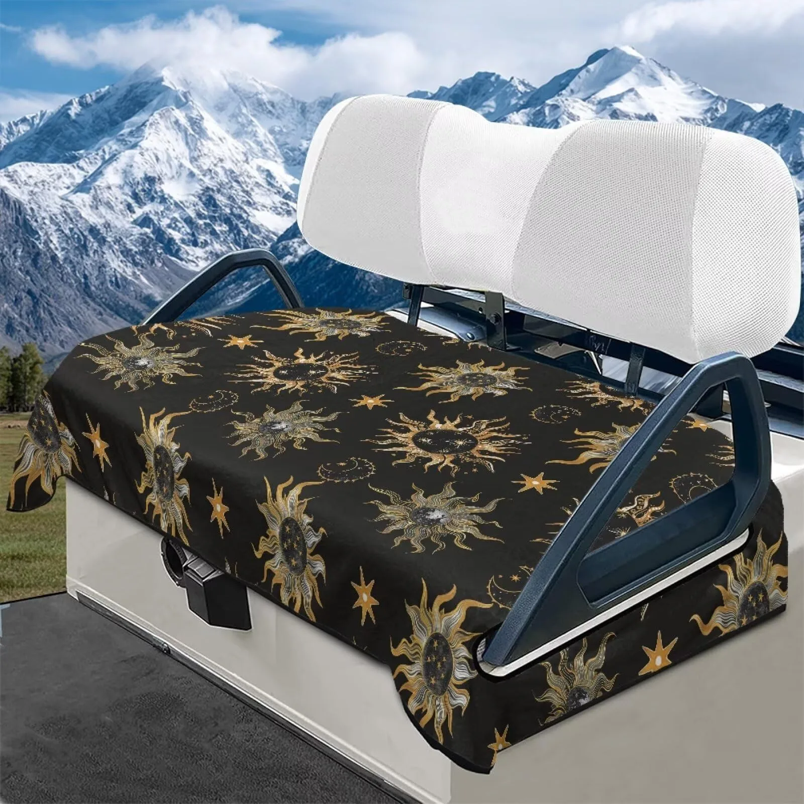 Generic Golf Cart Seat Cover 52.36 x 32.28 in