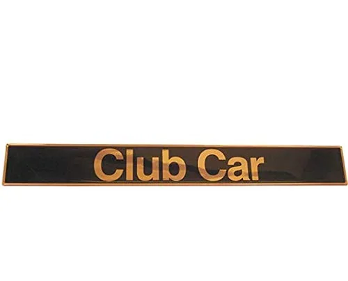 REVENGE Club Car DS Name Plate Emblem BP-0016