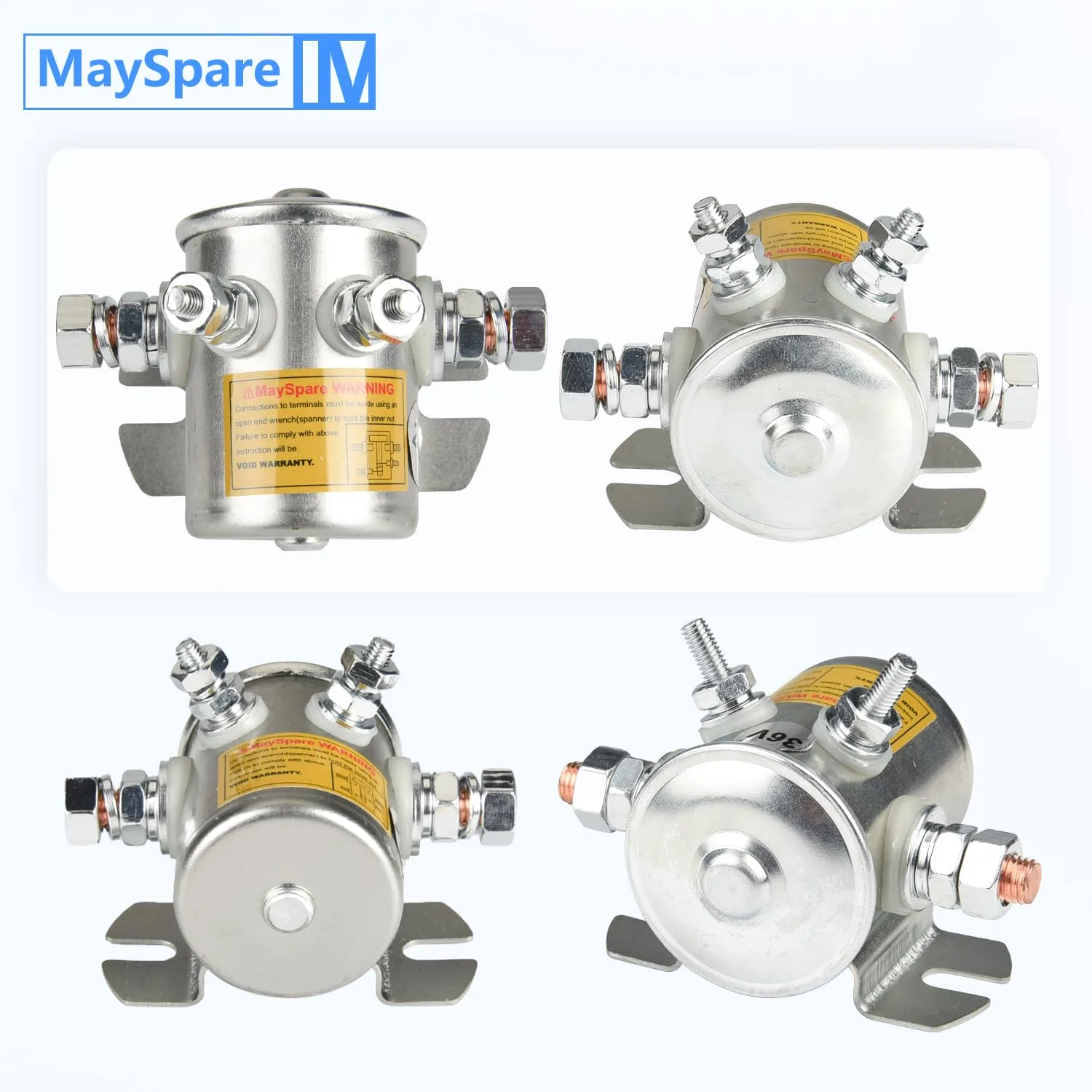 MaySpare 36V Solenoid for E-Z-GO and Yamaha G2 Golf Carts image 3