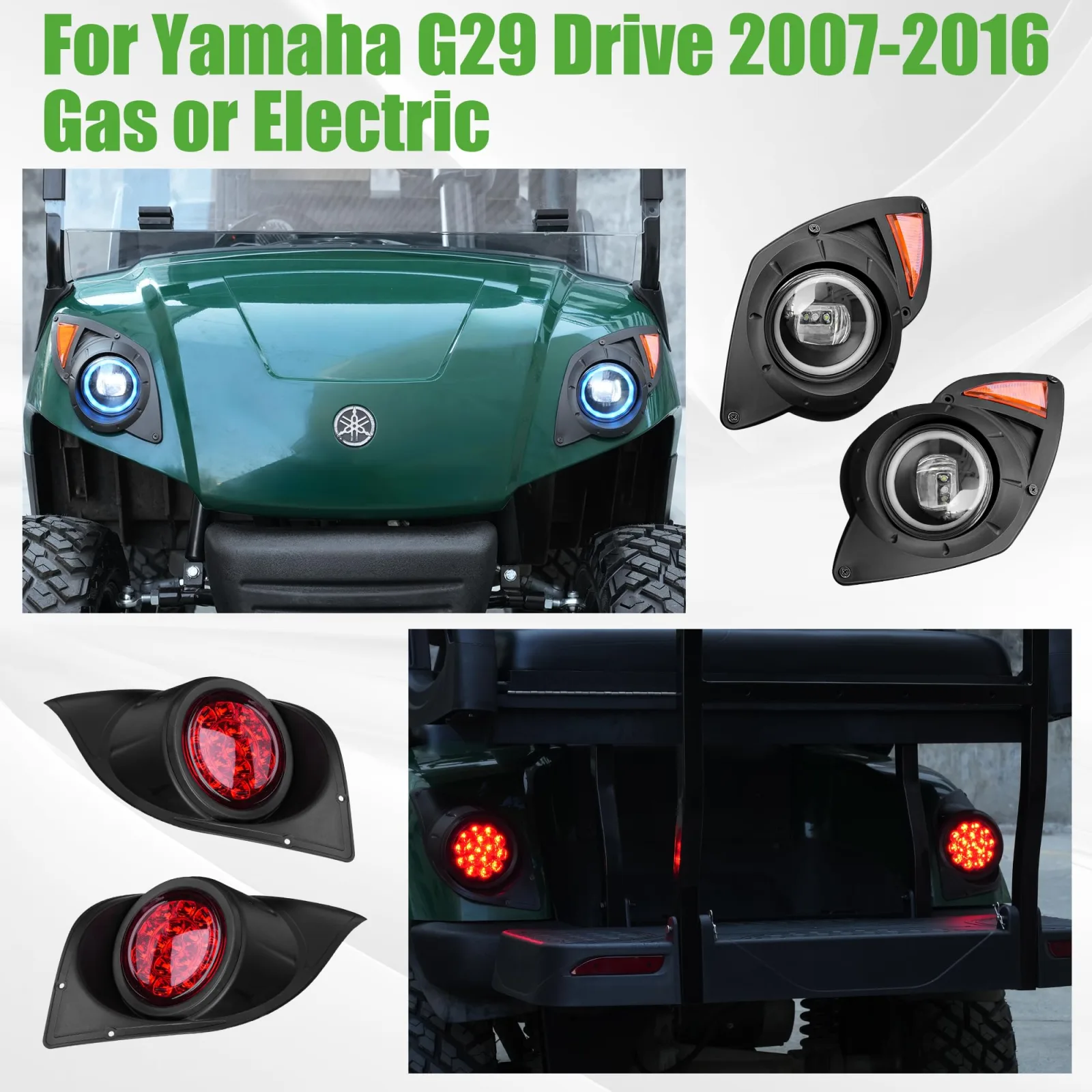 10L0L RGB Headlight and Taillight Kit for Yamaha G29 image 3