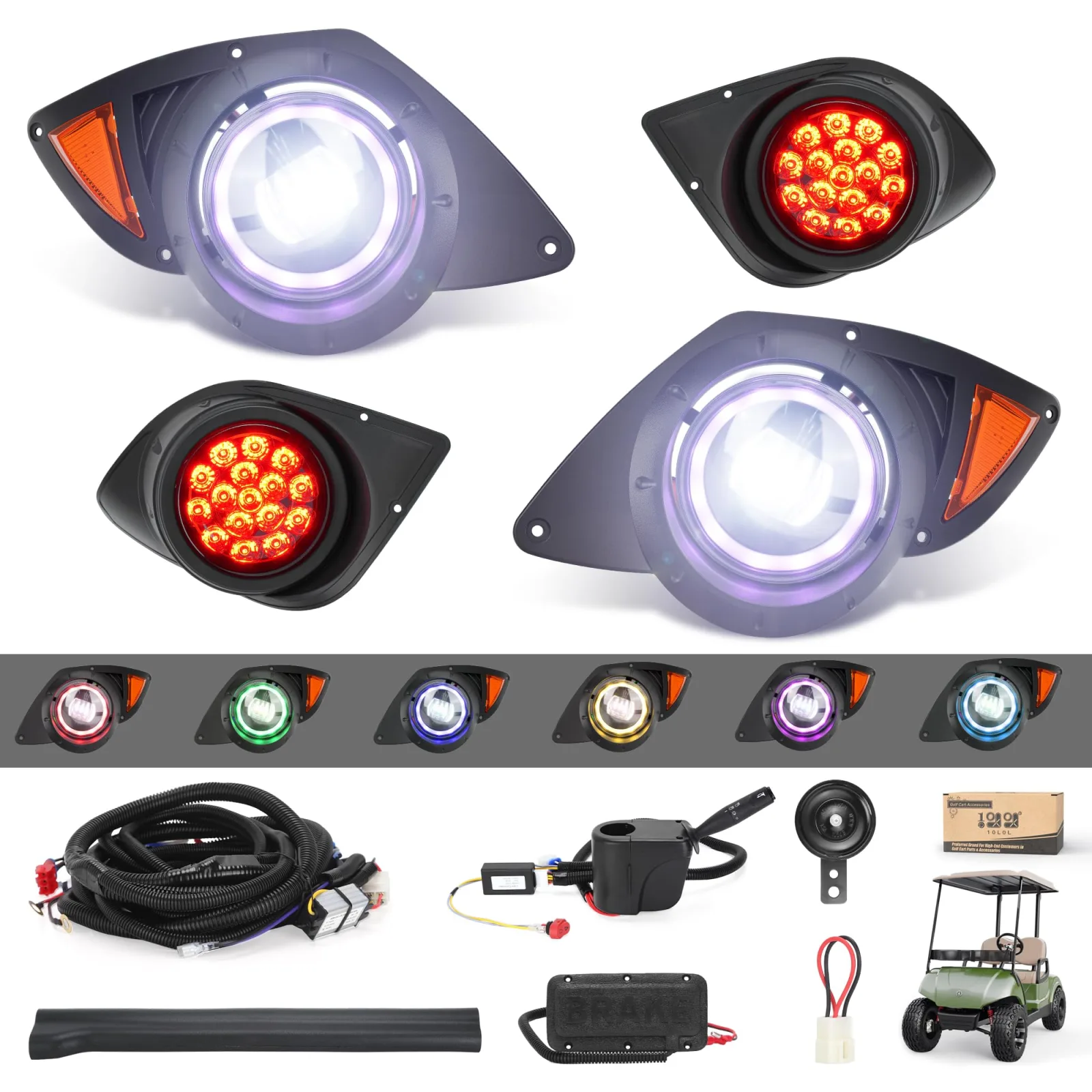 10L0L RGB Headlight and Taillight Kit for Yamaha G29