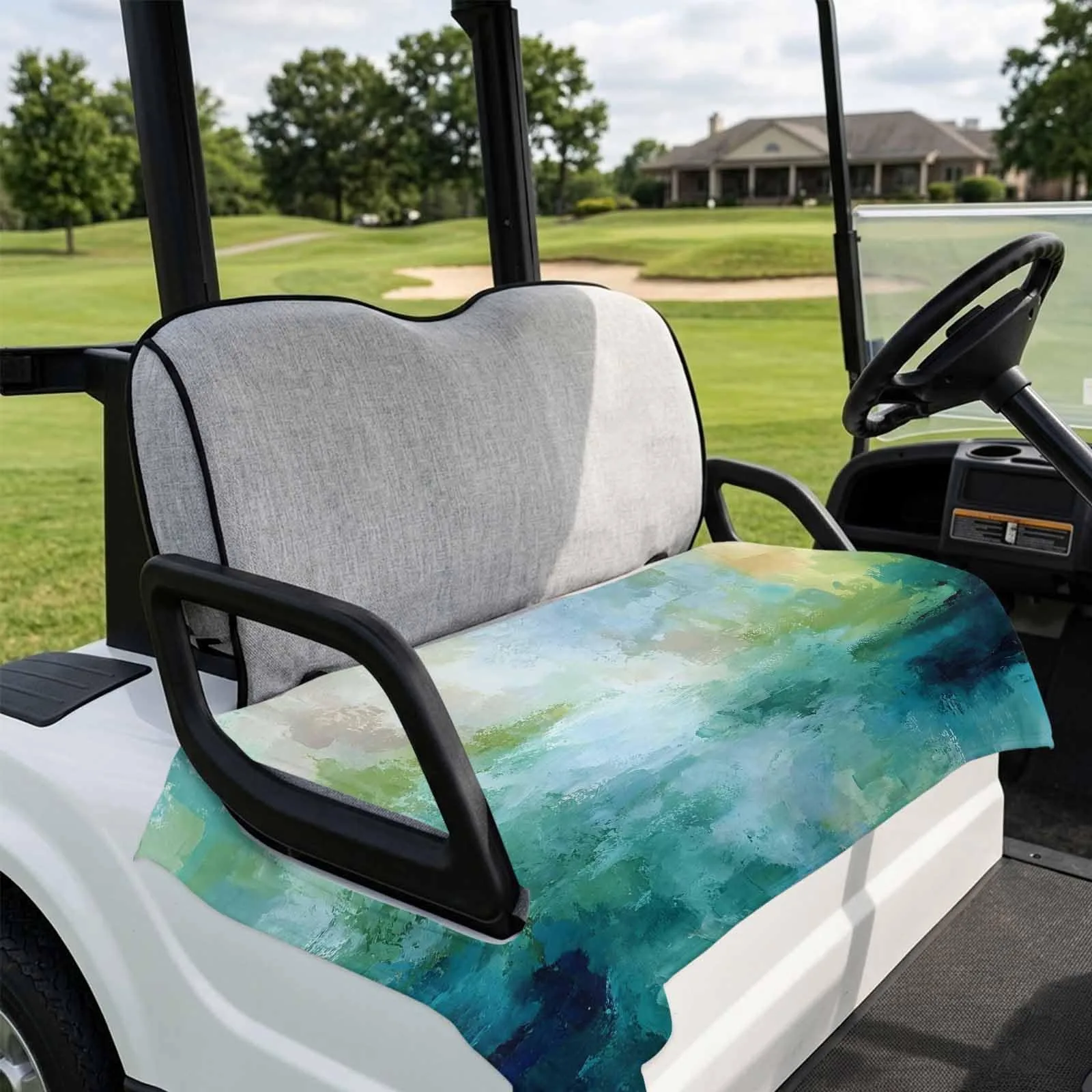 DecorLovee Golf Cart Seat Cover for 2-Seater Carts image 4