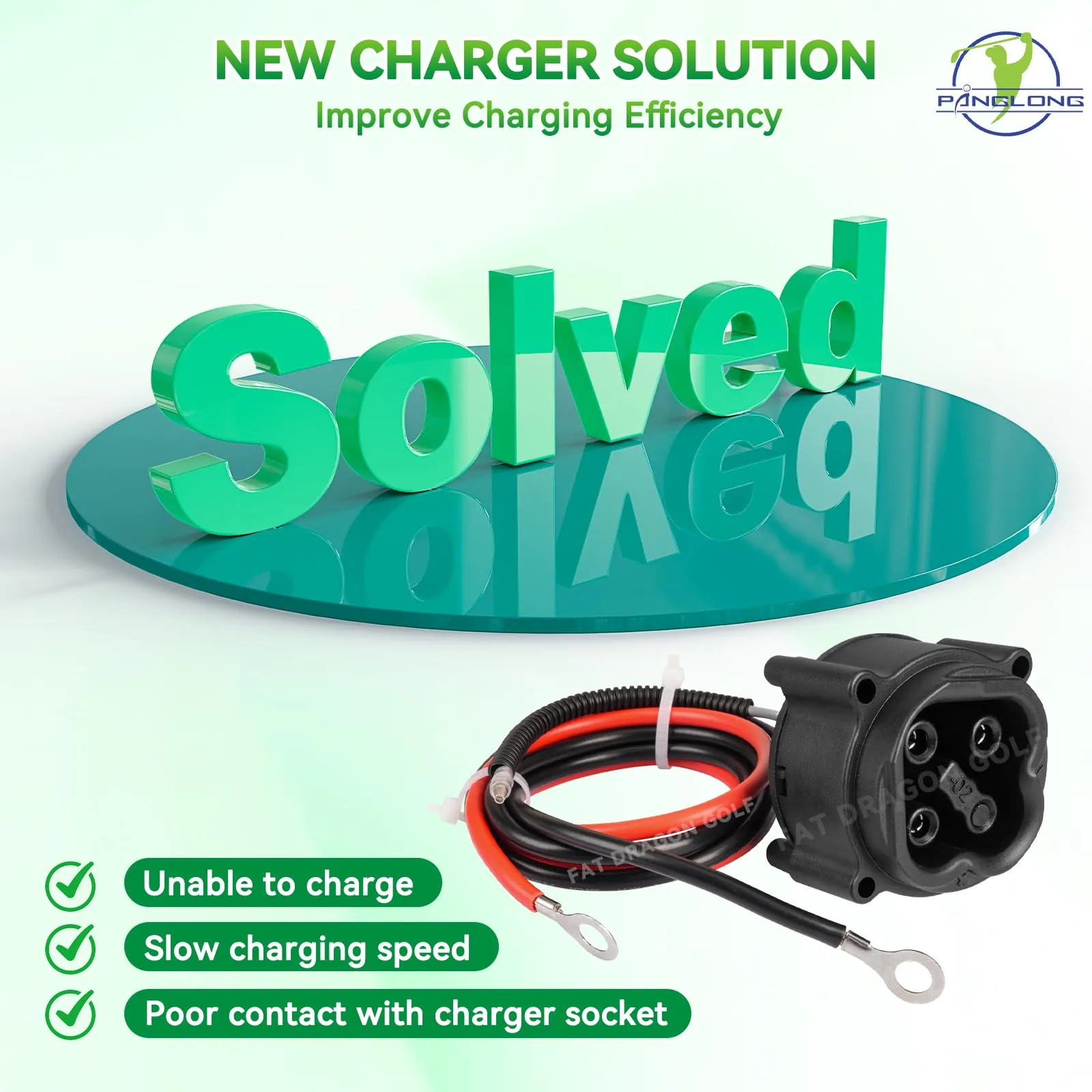 Panglong 48V Charger Receptacle for Yamaha G29 Drive image 4