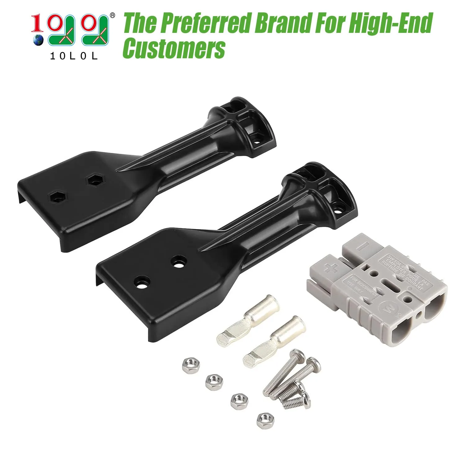 10L0L SB50 Charger Plug Kit for E-Z-GO 36V Golf Carts image 2