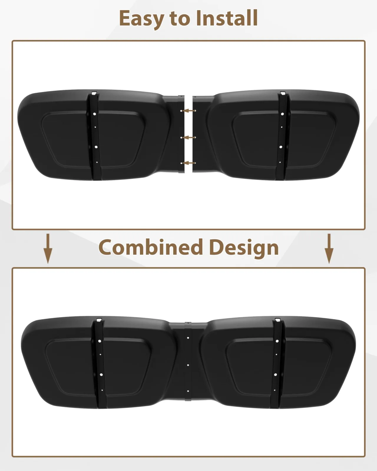 SAUTVS Seat Back Cap for Club Car DS 2001+ image 3