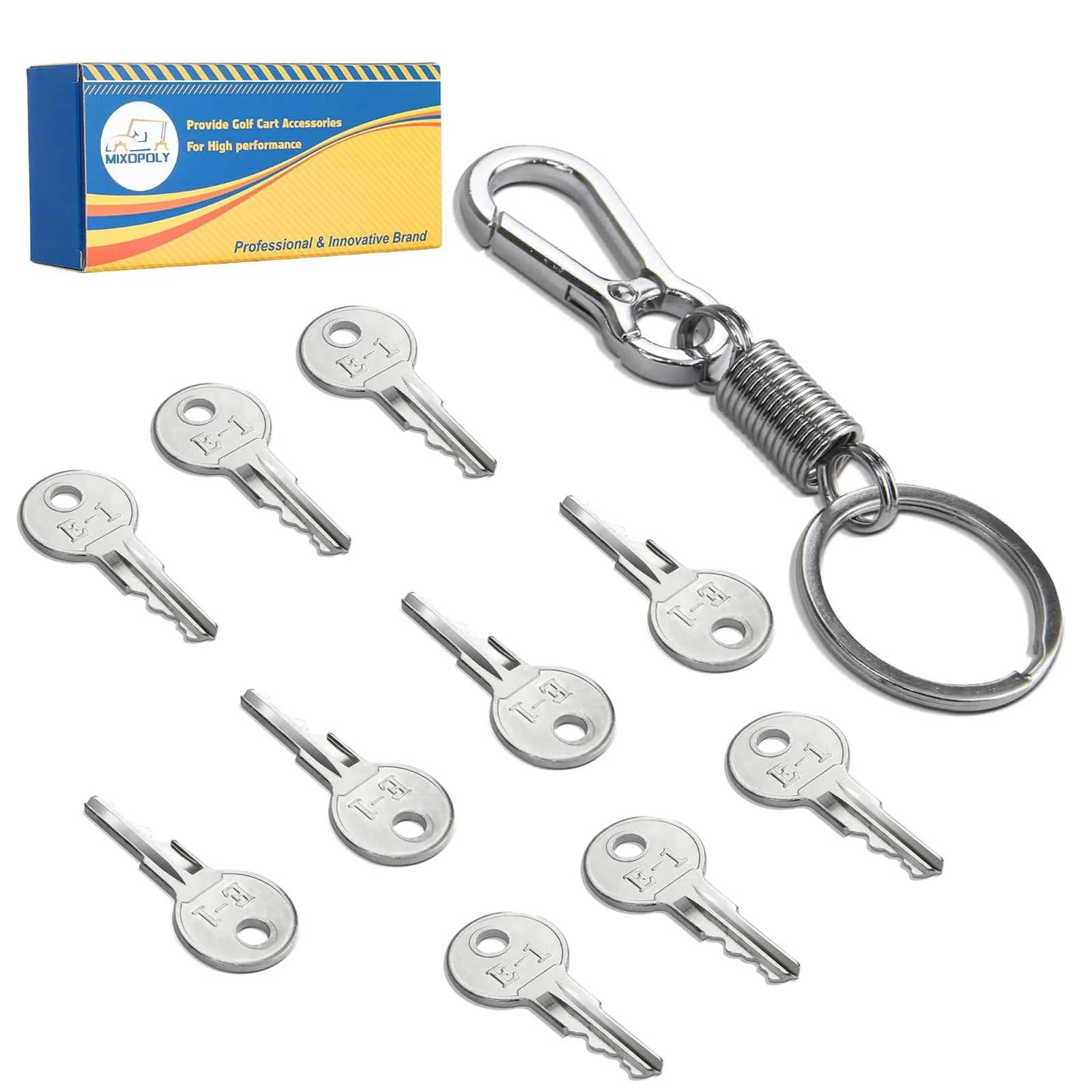 Mixopoly Ignition Keys for E-Z-GO Golf Carts MN-092A-MG
