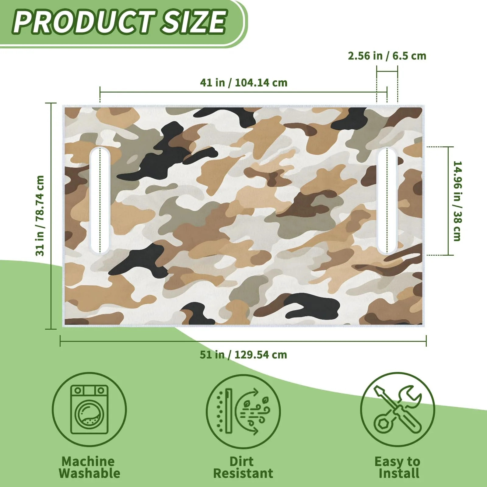 Tiveruda Golf Cart Seat Cover for Double Seats image 2