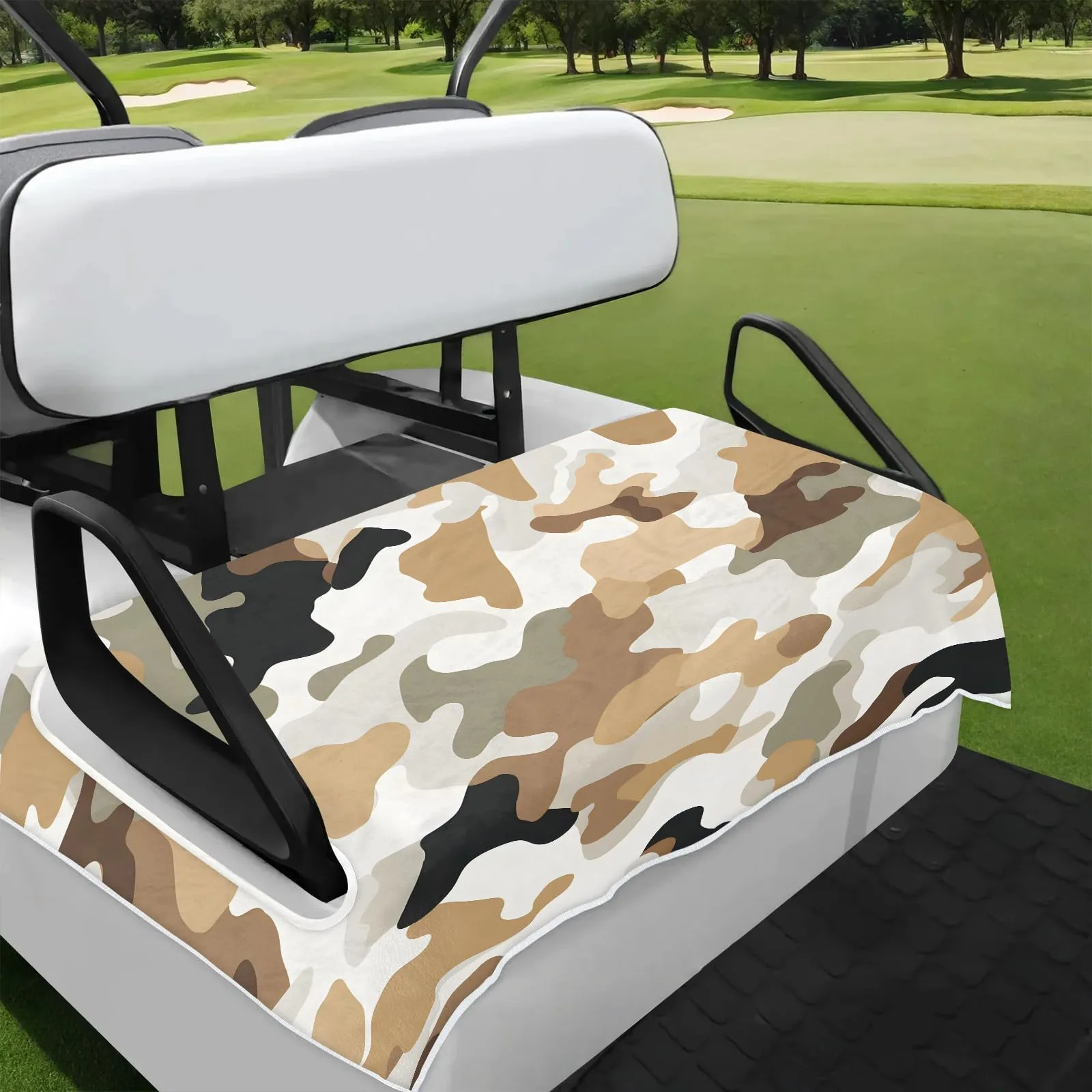 Tiveruda Golf Cart Seat Cover for Double Seats