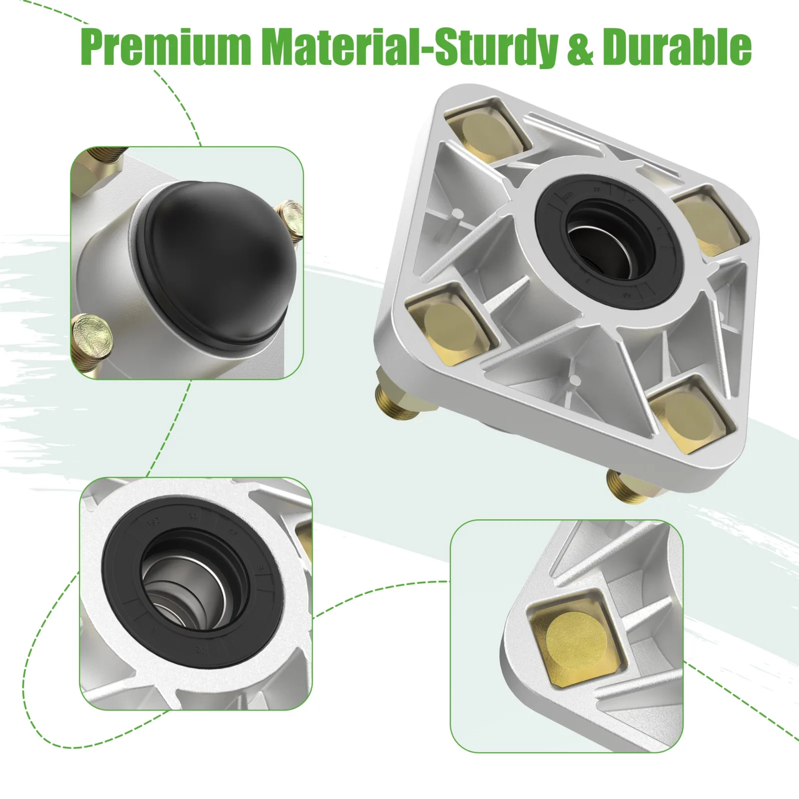 10L0L Front Wheel Hub Assembly for Yamaha G2-G29 image 4