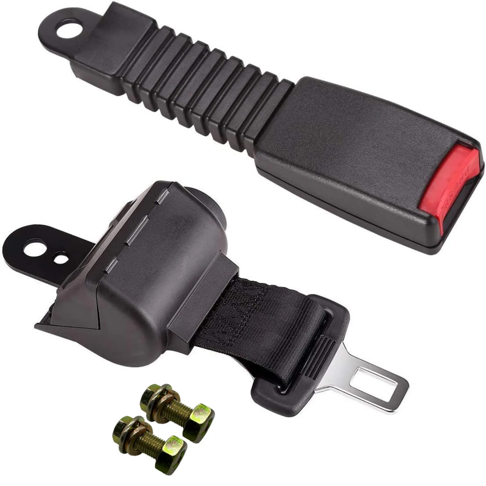 AERANCE 42-Inch Retractable Golf Cart Seat Belts, 4-Pack image 4