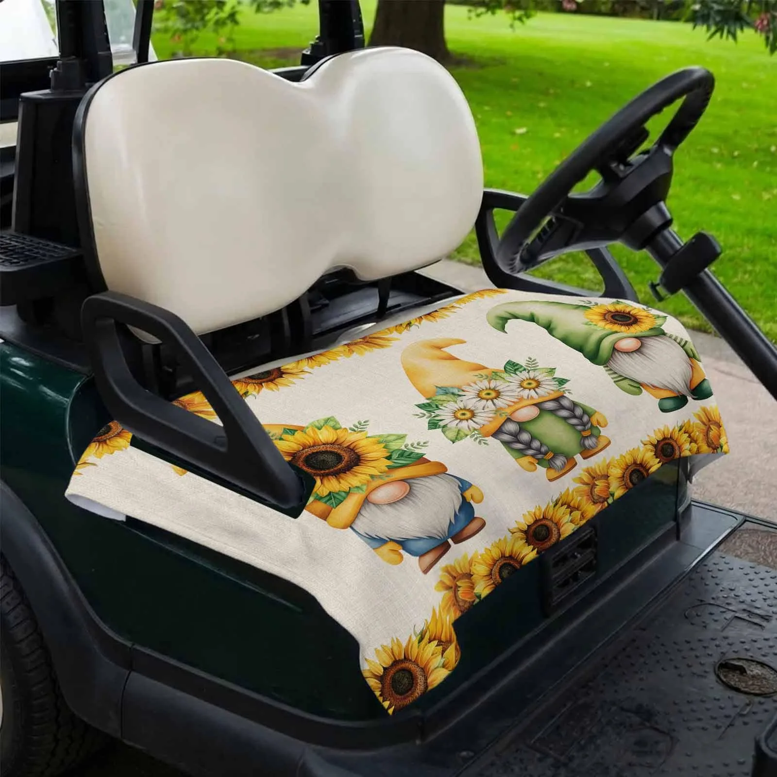 DecorLovee Golf Cart Seat Cover for 2-Seater Models image 2