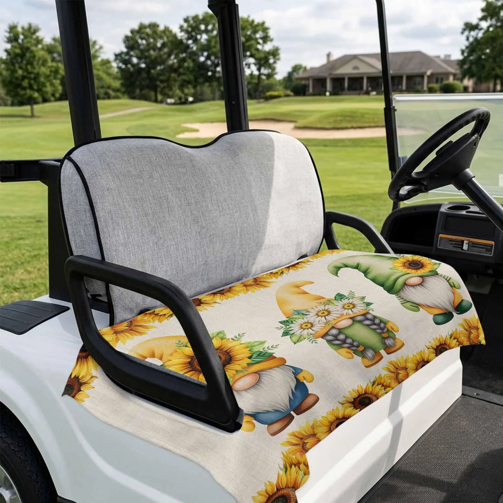DecorLovee Golf Cart Seat Cover for 2-Seater Models image 4