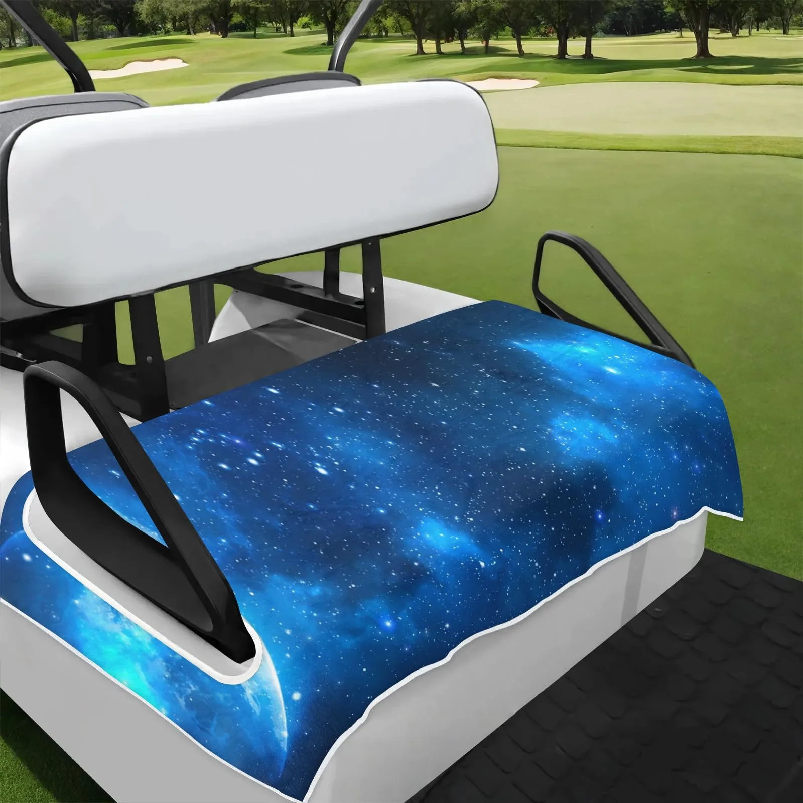 Tiveruda Golf Cart Seat Cover for Double Seats, 51 x 31 in