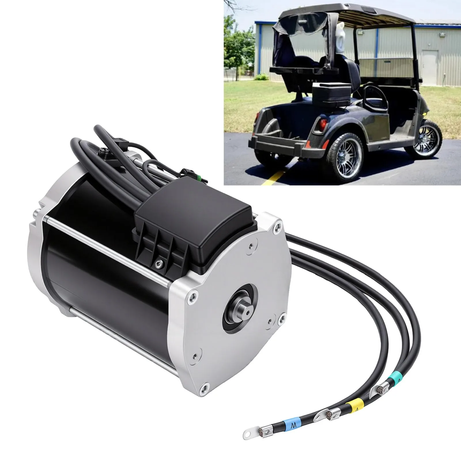 Banapoy 48V AC Golf Cart Motor 680638 image 2