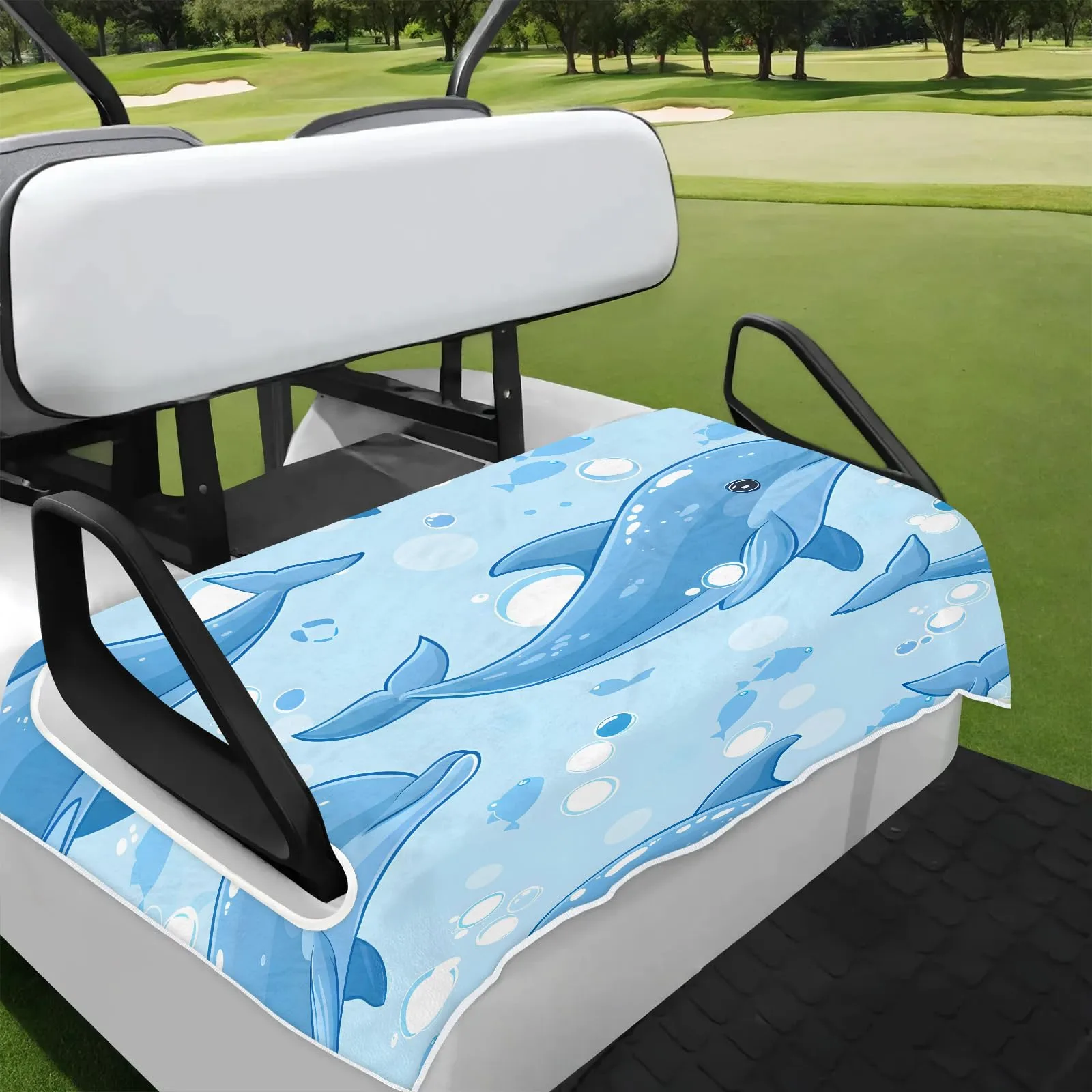 Tiveruda Golf Cart Seat Cover for Double Seats