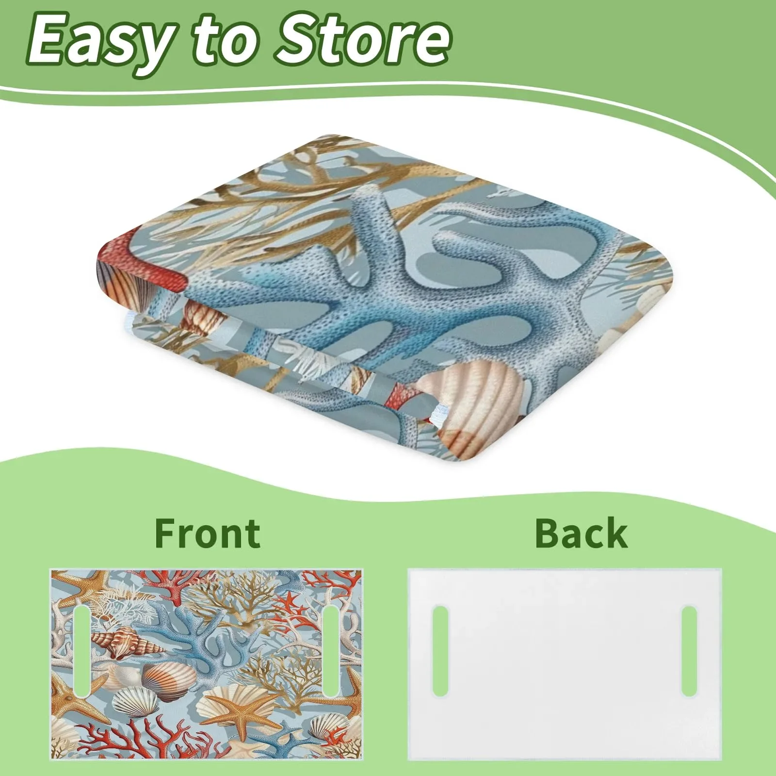 Tiveruda Golf Cart Seat Cover for Double Seats image 4