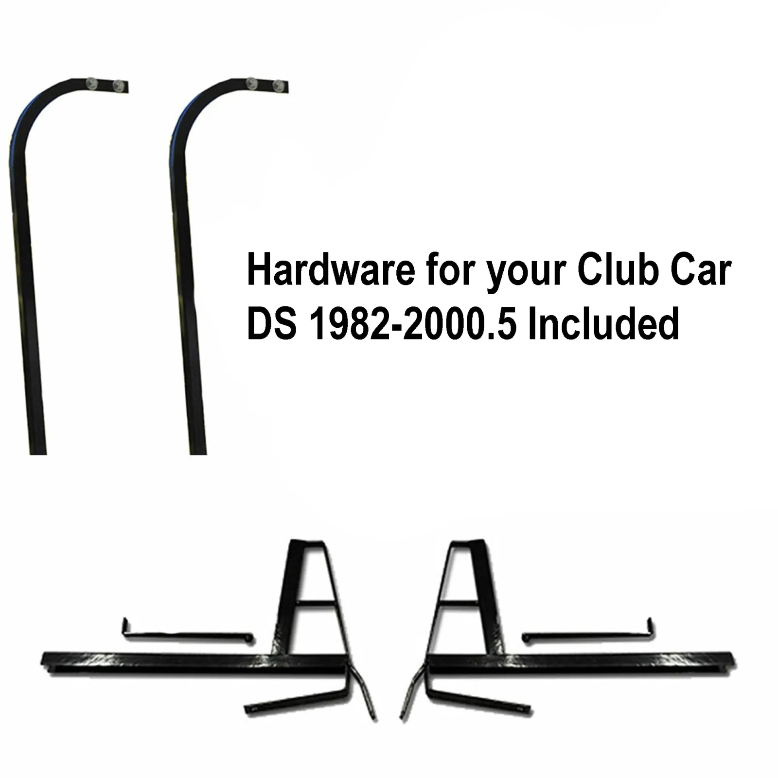Performance Plus Carts Club Car DS Cargo Box Kit 1982-2000.5 image 4