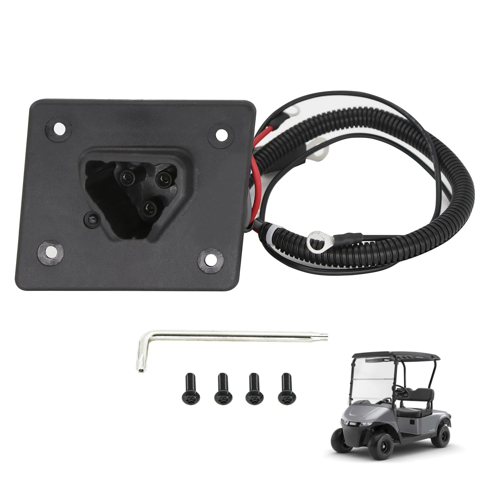DIYOLFALL 48V Charger Receptacle for E-Z-GO RXV