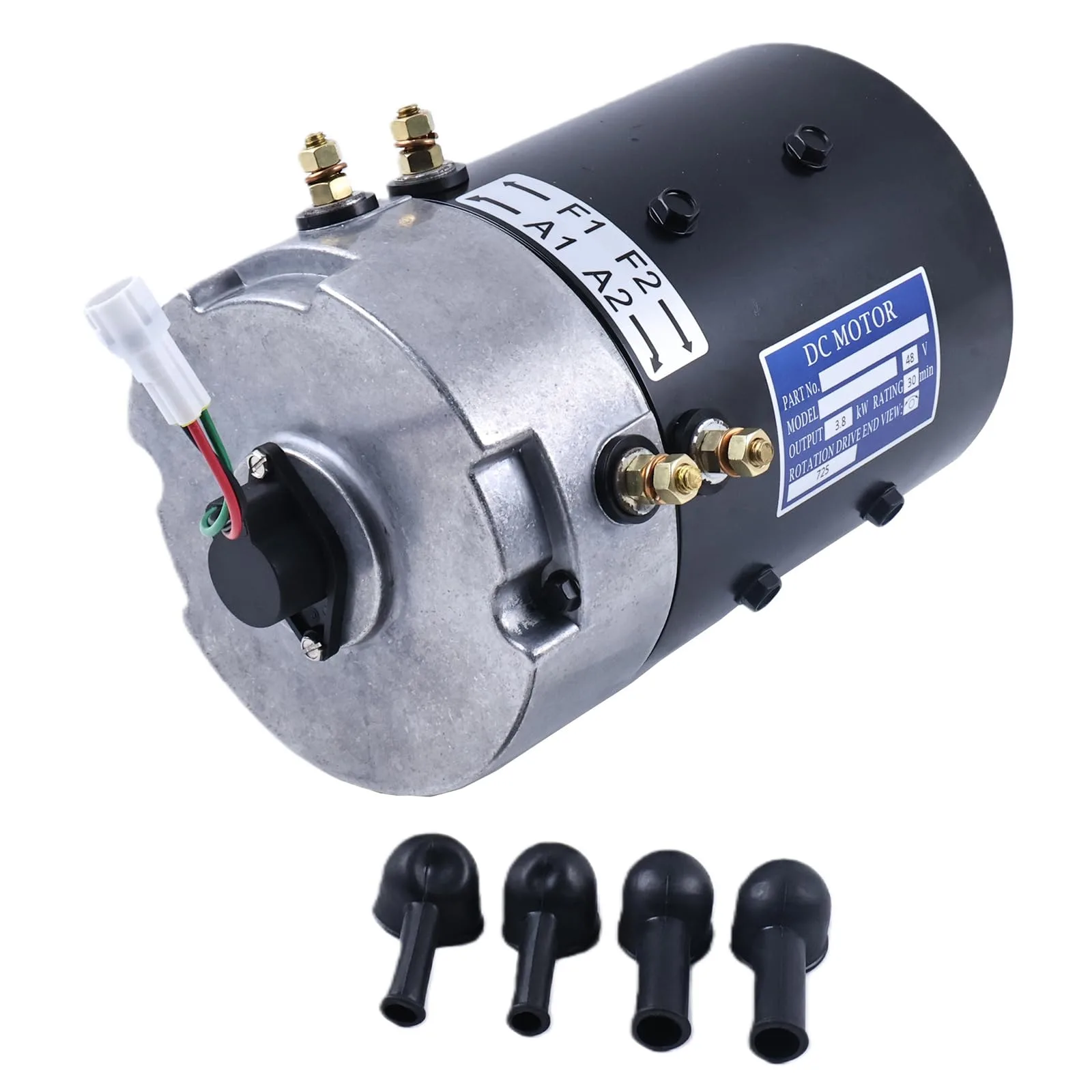 ZTUOAUMA 48V 3 kW DC Motor JU2-H1890-23-00