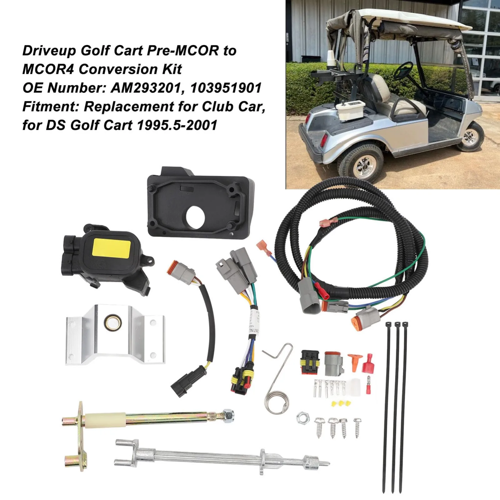 Luocute Club Car DS MCOR4 Conversion Kit 1995.5-2001 image 2