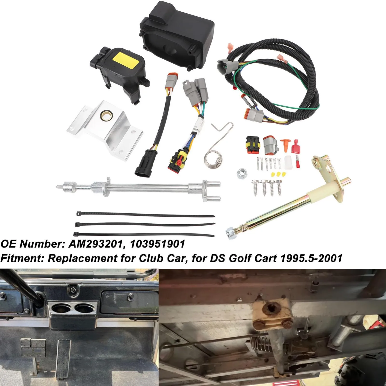 Luocute Club Car DS MCOR4 Conversion Kit 1995.5-2001 image 3