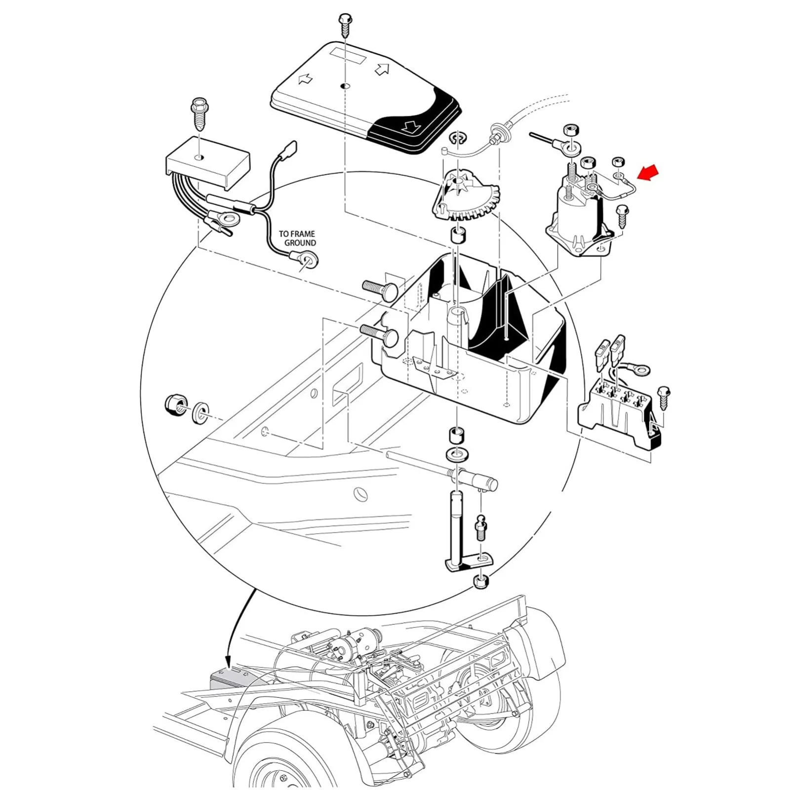 KIMISS Solenoid Resistor Assembly for Club Car & E-Z-GO image 4