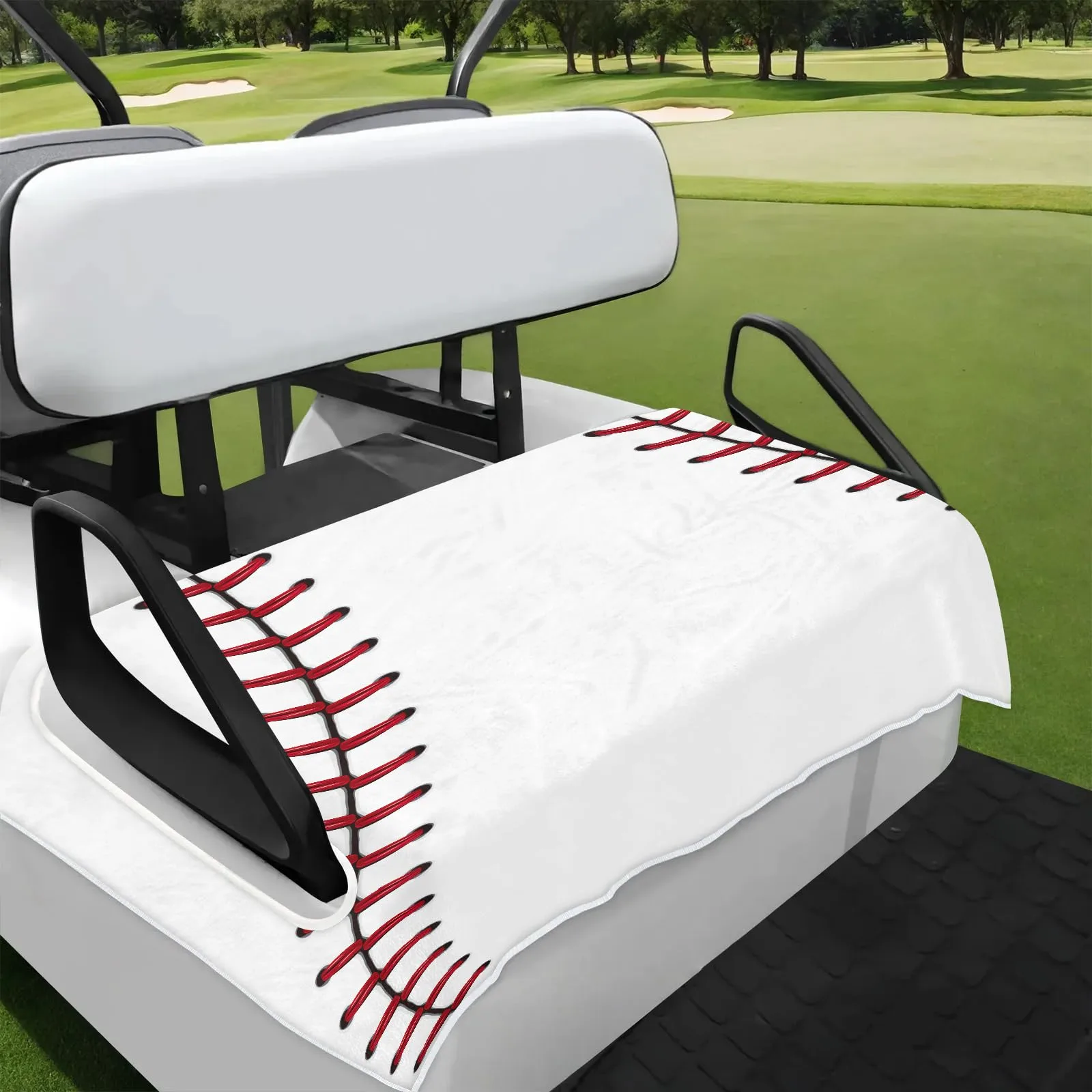 Tiveruda Golf Cart Seat Cover, 51 x 31 Inches