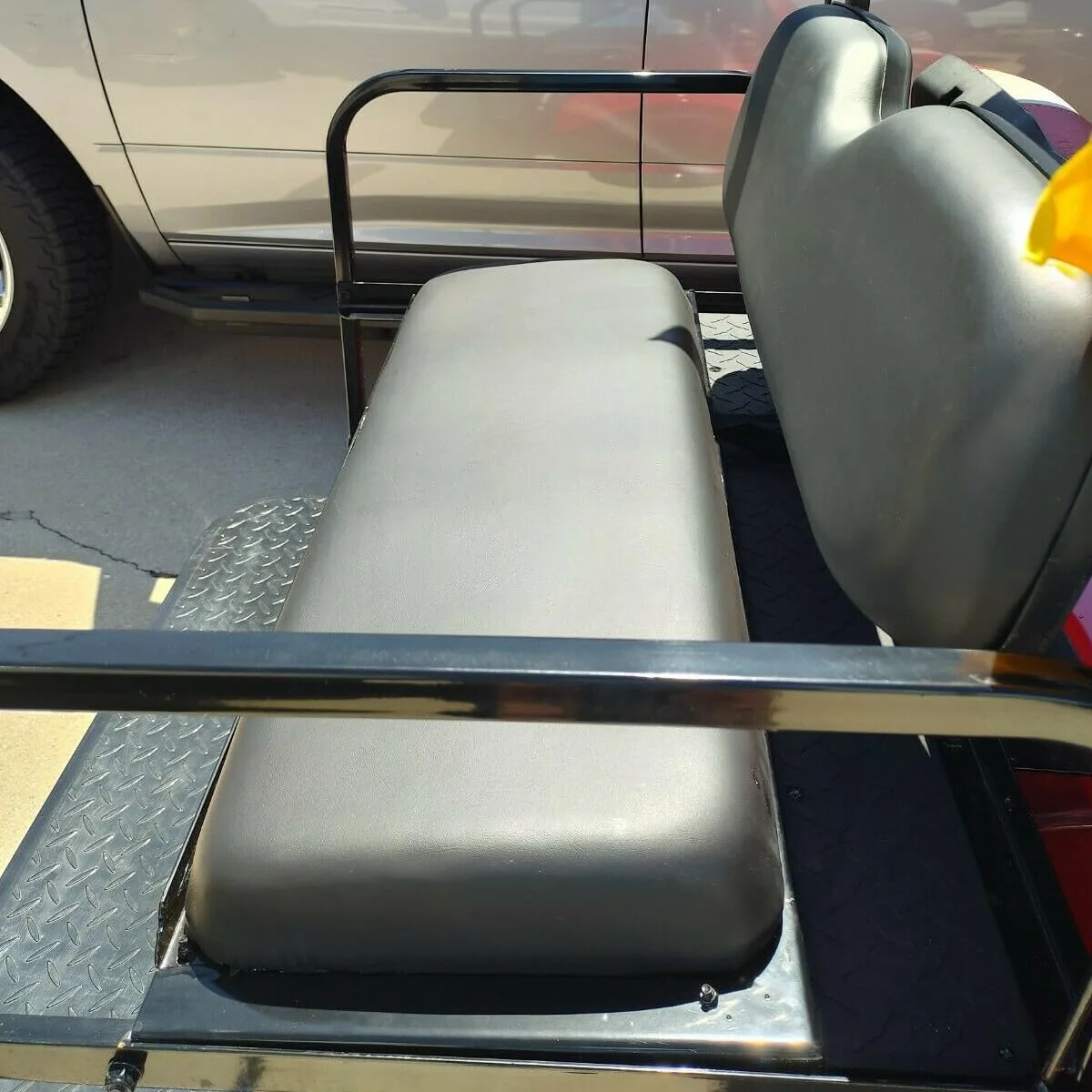 Senjoyauto SJY-358 Flip Rear Seat Kit for Club Car DS image 3