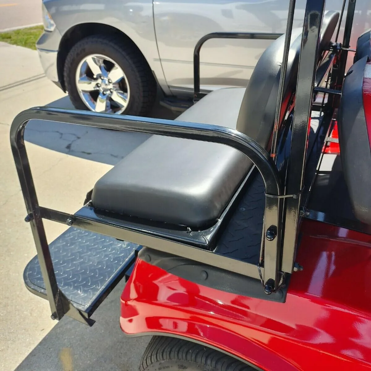 Senjoyauto SJY-358 Flip Rear Seat Kit for Club Car DS image 4
