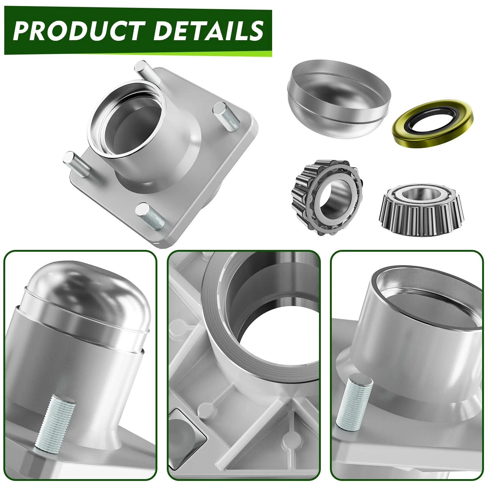 Panglong FDG-062 Front Hub for Club Car DS 1981-2003 image 3