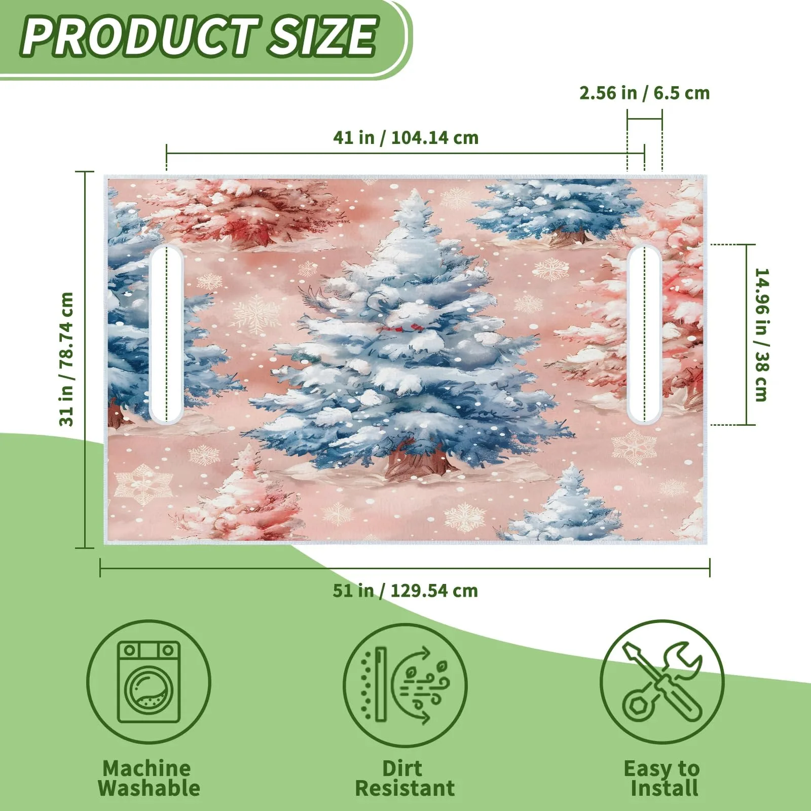 Tiveruda Golf Cart Seat Cover for Double Seats image 2