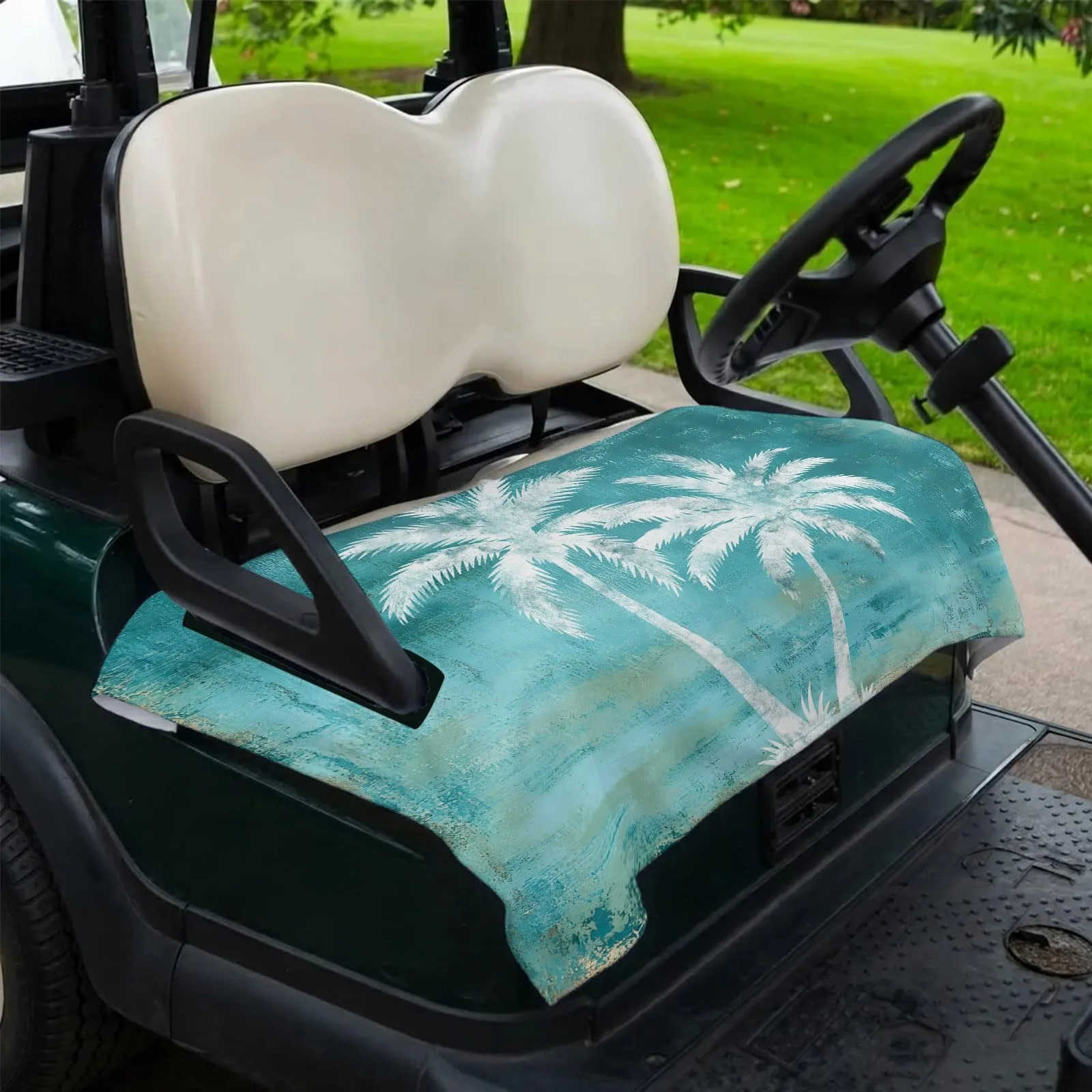 Trosturdspn Golf Cart Seat Towel Blanket, 51 x 31 in