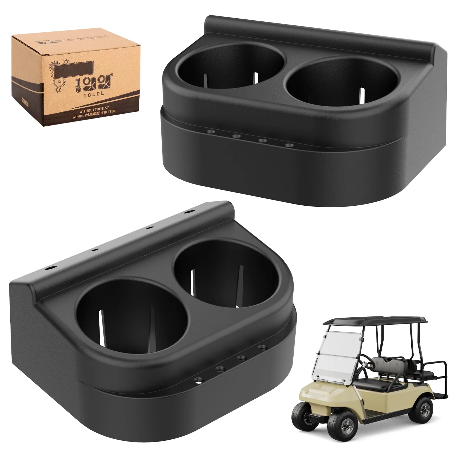 10L0L Cup Holders for Club Car DS 1993-Up