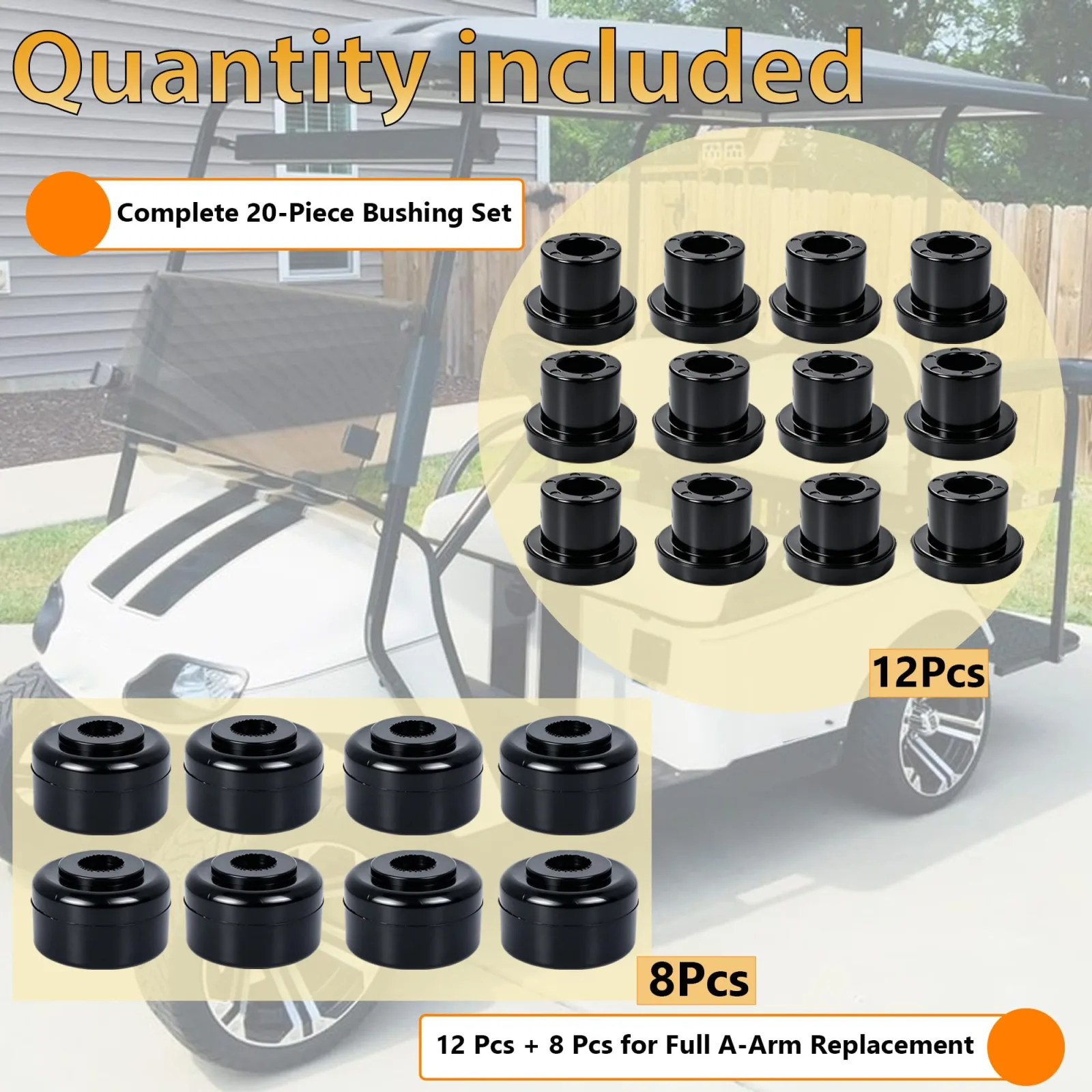 Acyoyava A-Arm Bushing Kit for GTW and Madjax MJFX image 4
