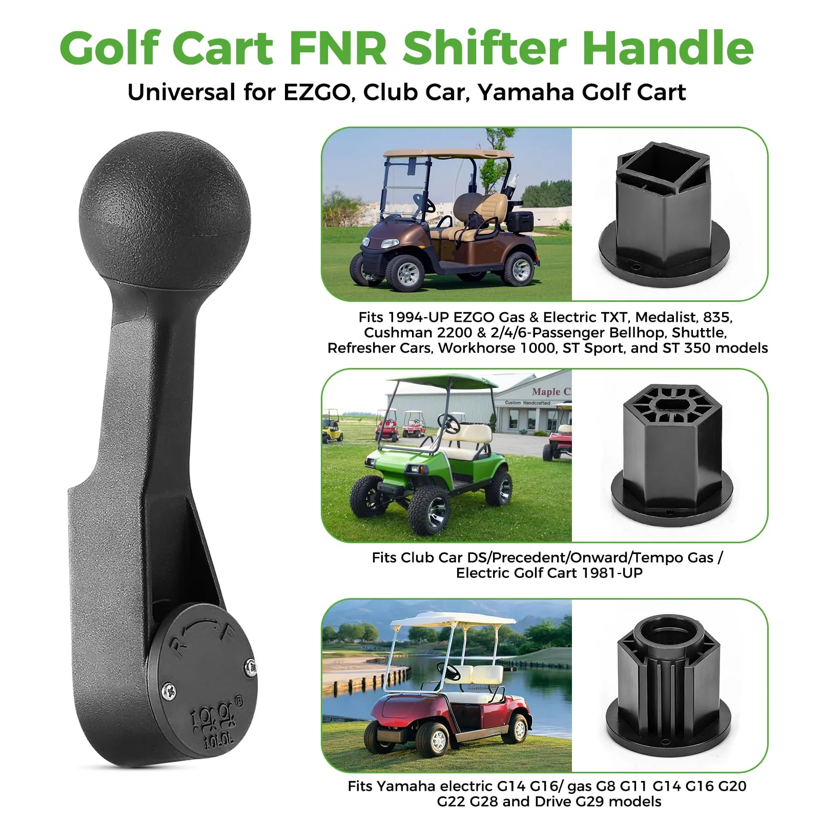 10L0L Golf Cart Forward/Reverse Shifter Handle image 3