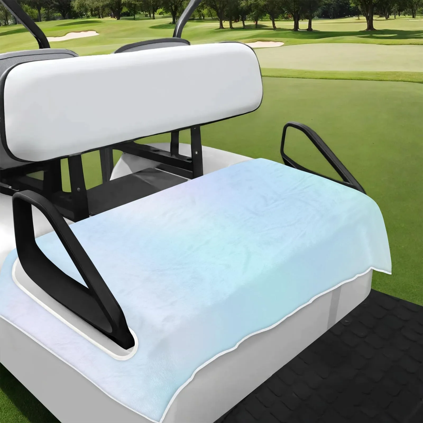 Tiveruda Golf Cart Seat Cover for Double Seats, 51 x 31 in
