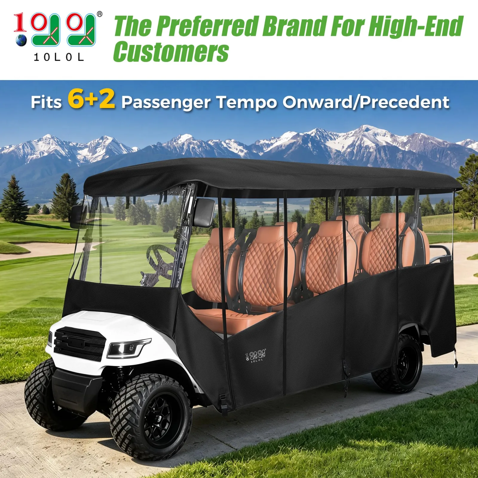 10L0L Enclosure for Club Car Precedent, Tempo & Onward image 2