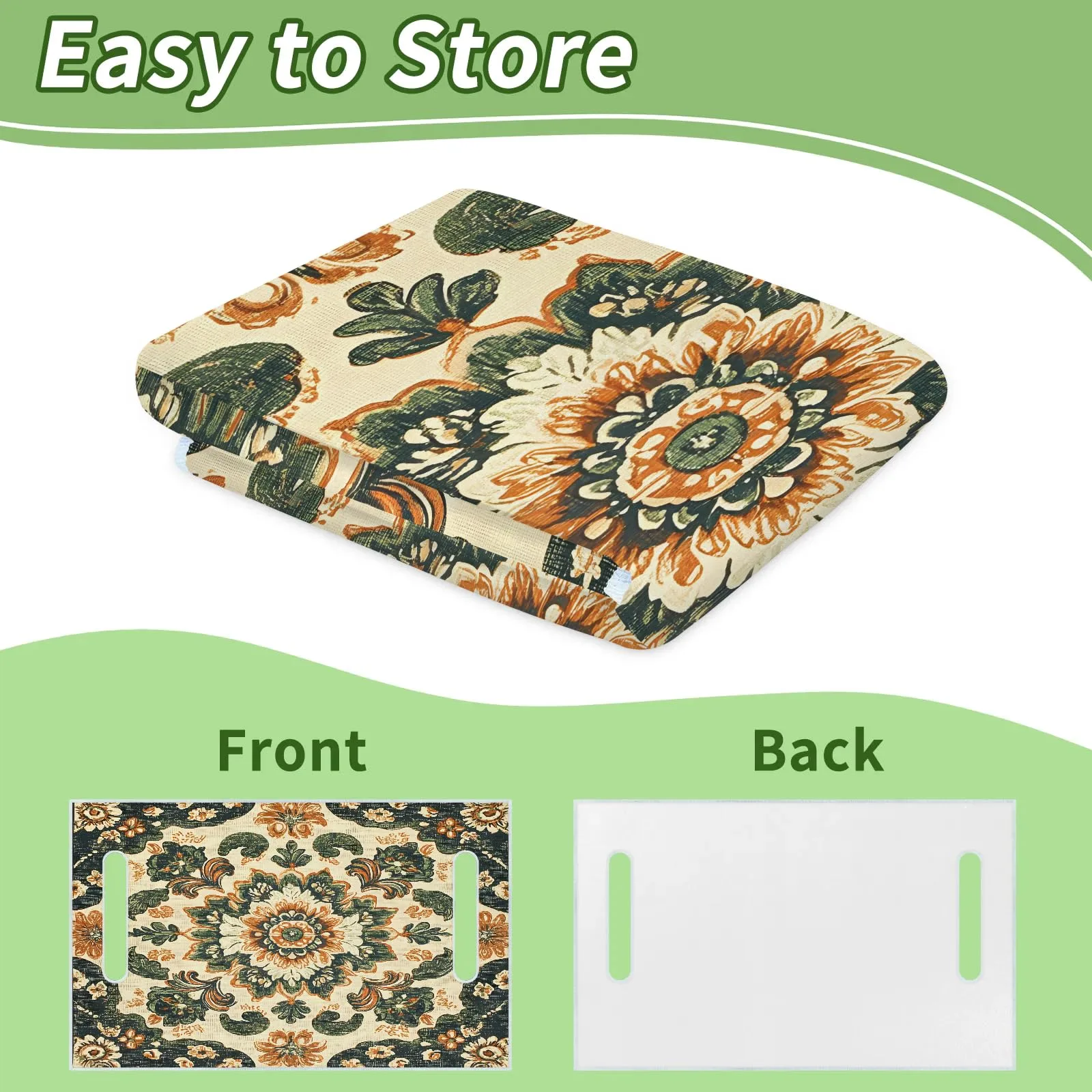 Tiveruda Golf Cart Seat Cover for Double Seats image 4