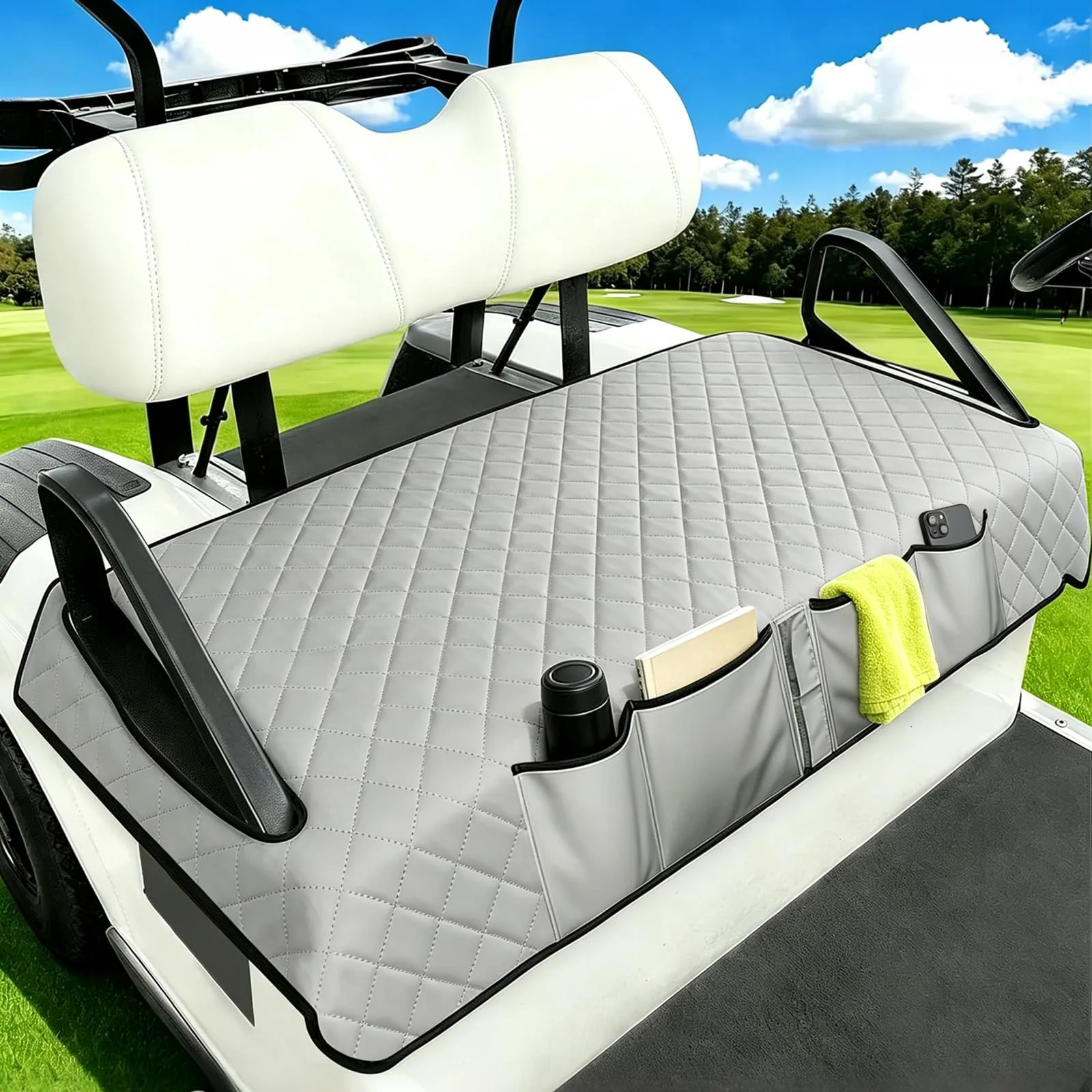 Could Spark Golf Cart Seat Cover for E-Z-GO, Yamaha & Club Car