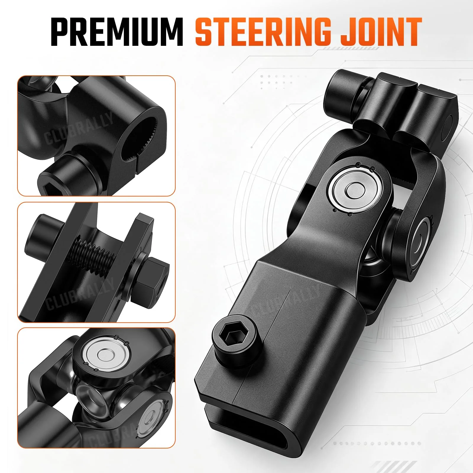 CLUBRALLY Steering Yoke for E-Z-GO RXV Golf Carts image 2
