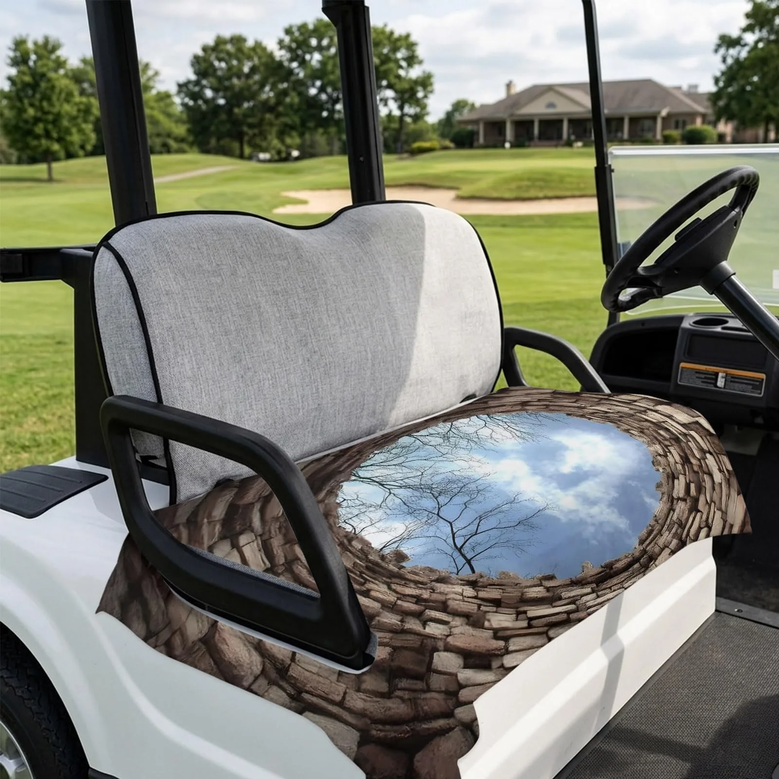 DecorLovee Golf Cart Seat Cover, 51 x 31 Inches image 4