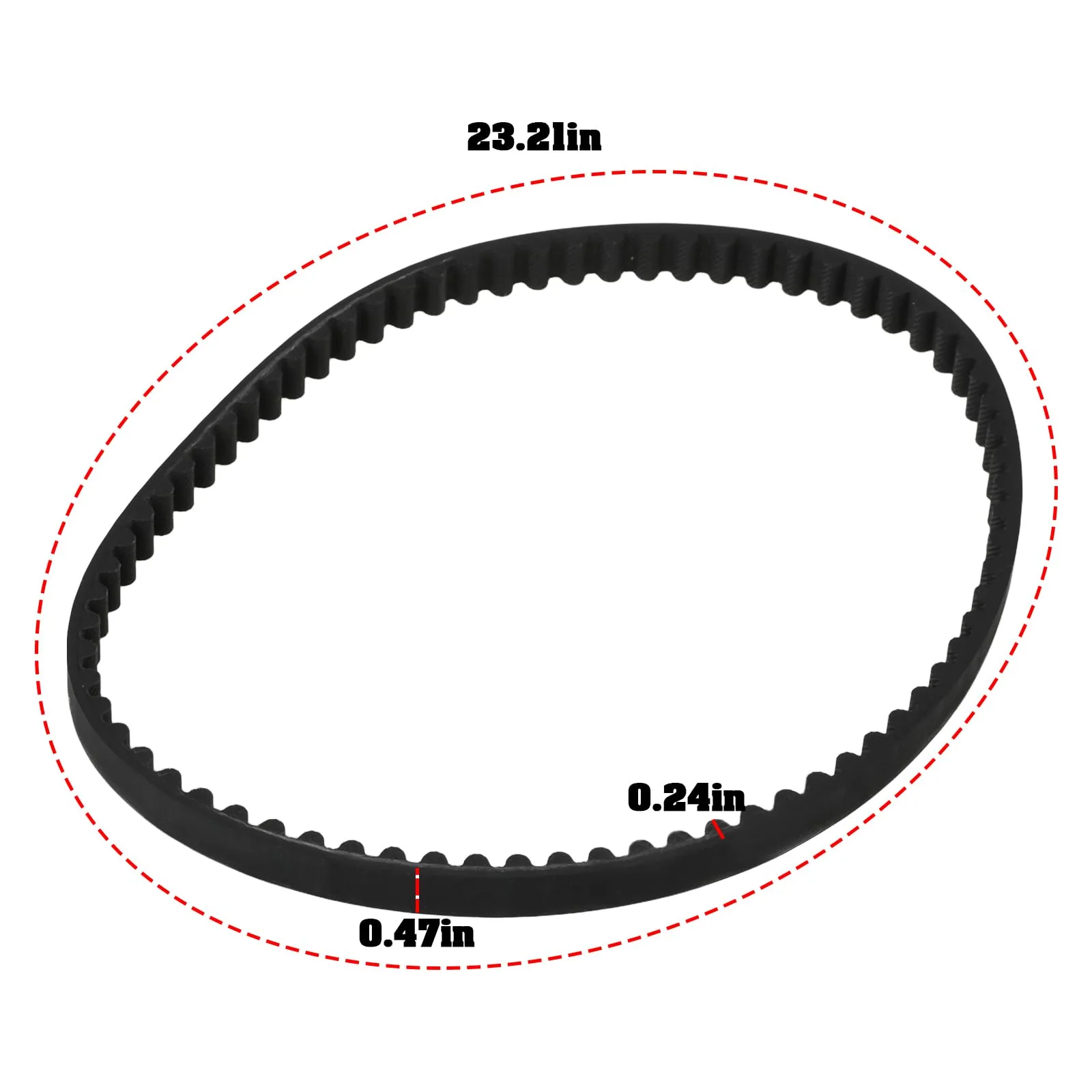 SING F LTD Timing Belt for E-Z-GO 295cc/350cc Gas Carts image 4
