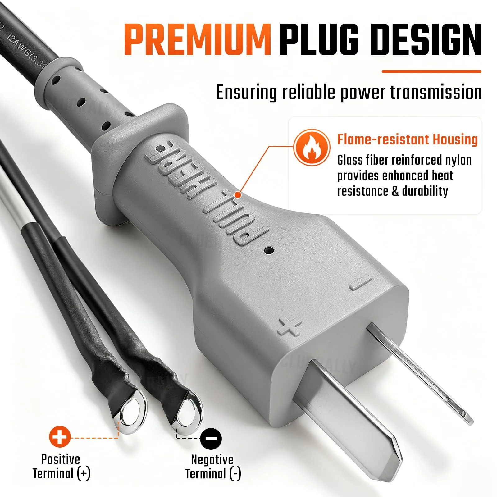 CLUBRALLY 36V Golf Cart Charger Cord Plug Aix-CB-101 image 3