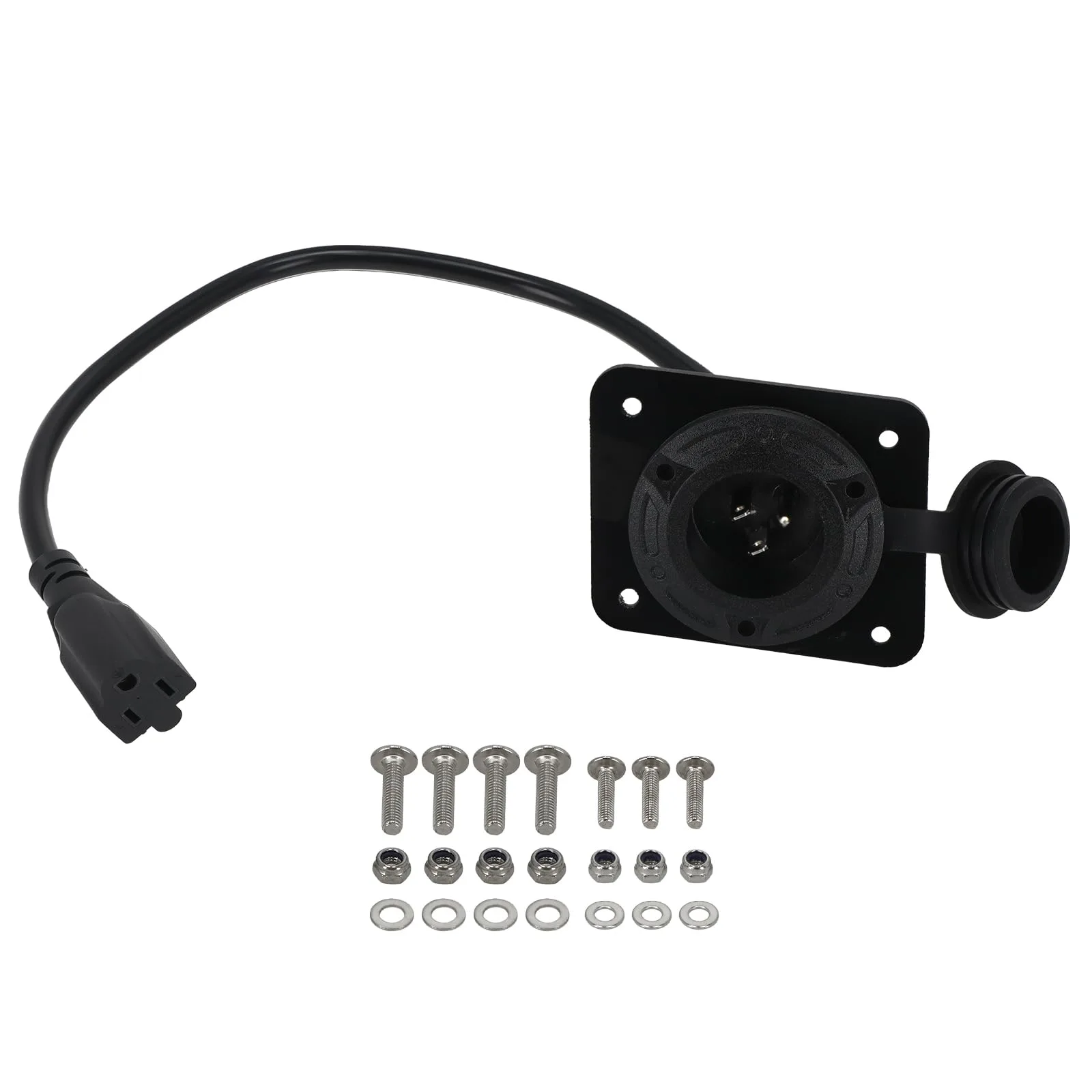 maXpeedingrods QF38CH E-Z-GO Charger Port Cover Plate