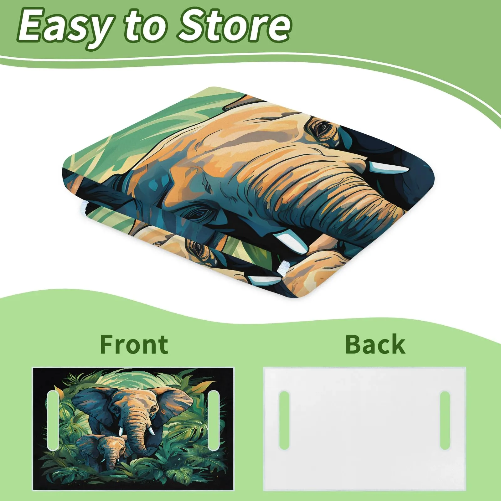 Tiveruda Golf Cart Seat Cover for Double Seats, 51 x 31 in image 3