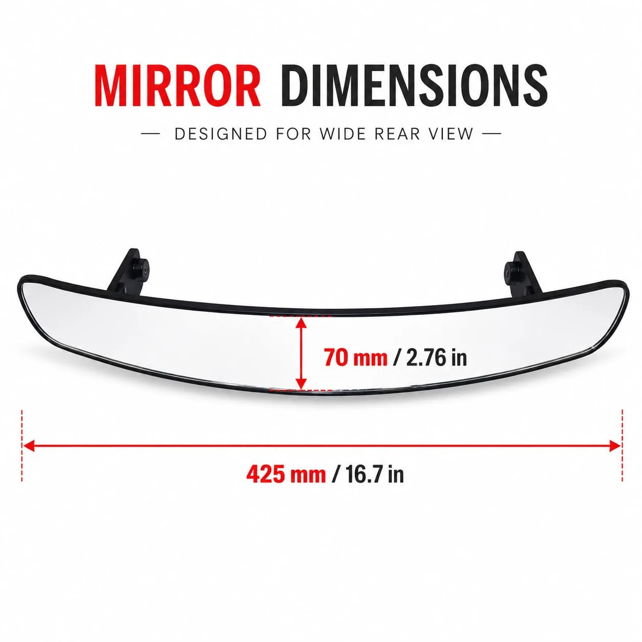Generic Rearview Mirror for Evolution D5 Maverick 6 image 2